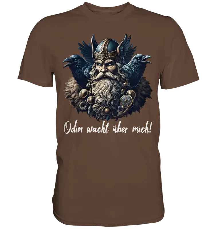 Odin wacht über mich  - Premium Shirt - Donnerwolf