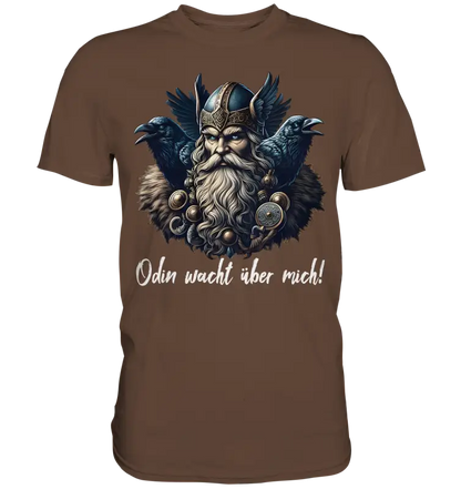 Odin wacht über mich  - Premium Shirt - Donnerwolf