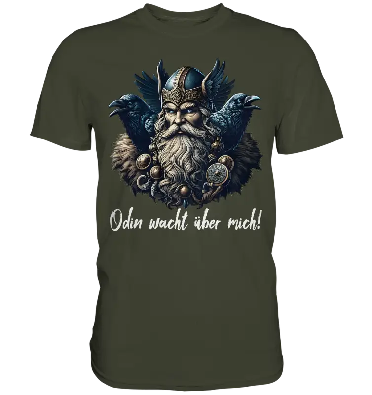 Odin wacht über mich  - Premium Shirt - Donnerwolf