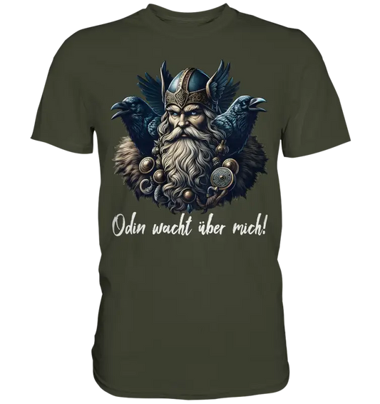 Odin wacht über mich  - Premium Shirt - Donnerwolf