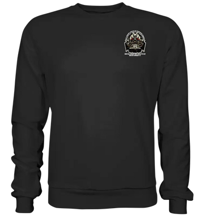 Odin wartet an seiner Tafel auf mich  - Sweatshirt (Beidseitiger Druck) - Donnerwolf