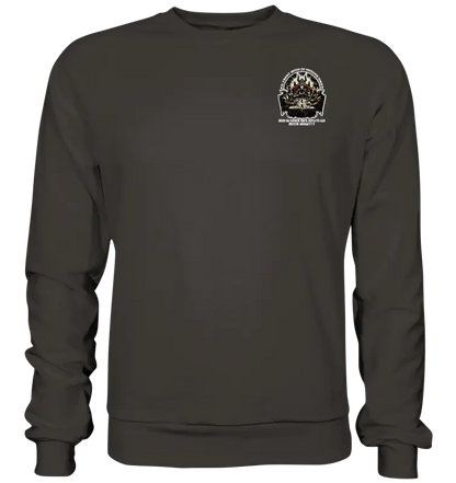 Odin wartet an seiner Tafel auf mich  - Sweatshirt (Beidseitiger Druck) - Donnerwolf