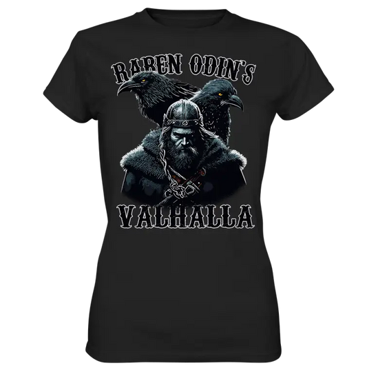 Raben Odins  - Damen Premium Shirt - Donnerwolf