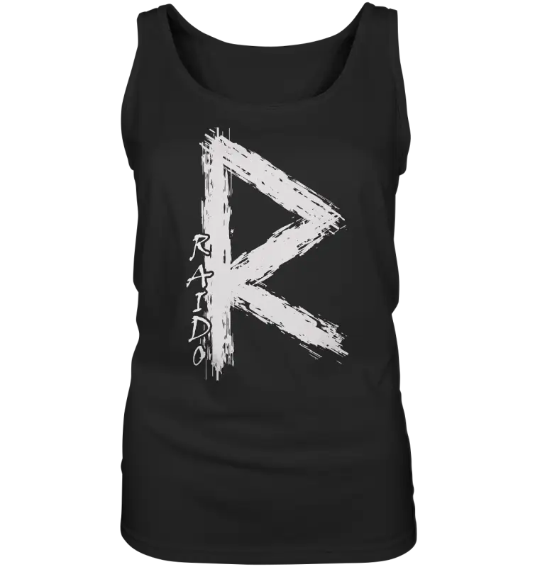"Raido Rune" Wikinger-Premiumshirt – Der Weg des Reisenden - Damen Tank-Top - Donnerwolf