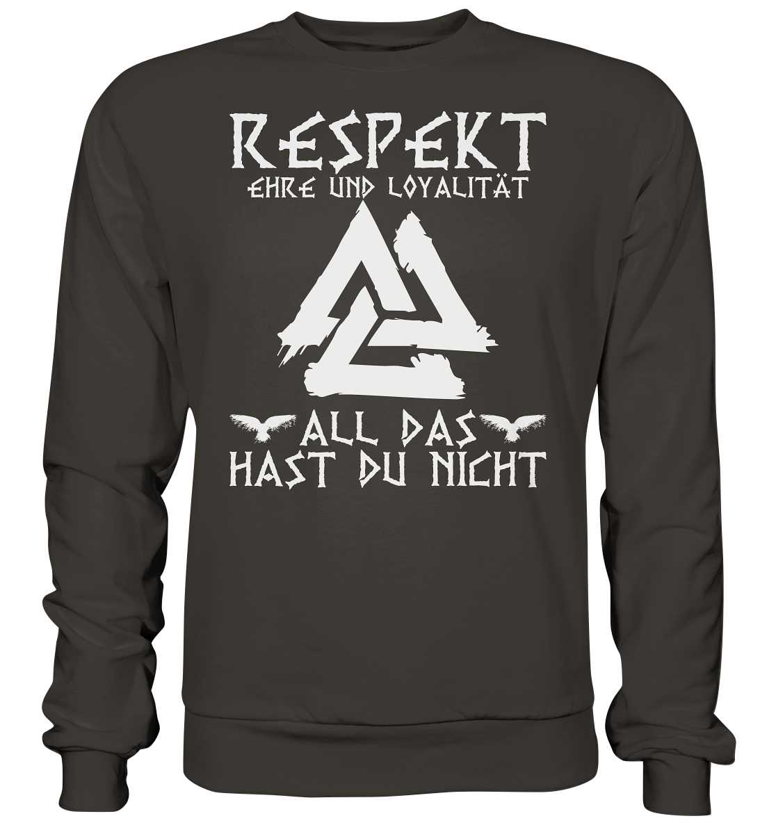 Respekt Ehre Loyalität - Unisex Sweatshirt - Storm Grey (Solid) / XS - Sweatshirts