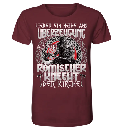 Römischer Knecht  - Herren Organic Shirt - Donnerwolf