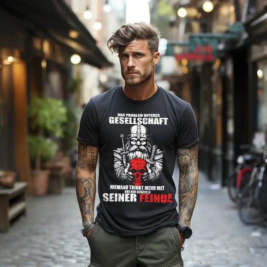 Seiner Feinde - Premium Shirt - Donnerwolf