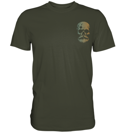 Skull Viking - Herren Shirt - Urban Khaki / XS - Unisex-Shirts