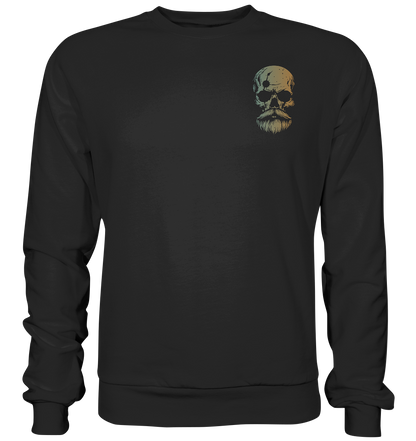 Skull Viking - Unisex Sweatshirt - Deep Black / XS - Sweatshirts