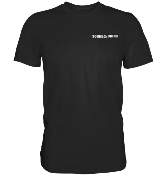 Söhne Odins - Premium Shirt (Beidseitiger Druck) - Donnerwolf