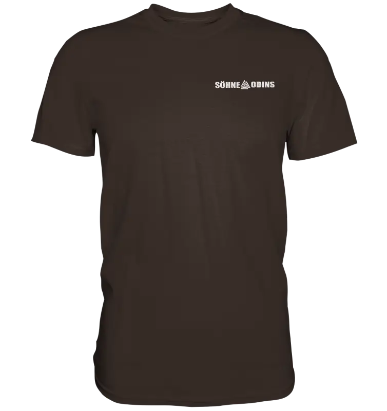 Söhne Odins - Premium Shirt (Beidseitiger Druck) - Donnerwolf