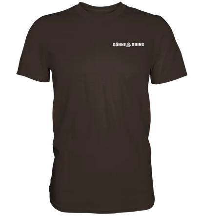 Söhne Odins - Premium Shirt (Beidseitiger Druck) - Donnerwolf