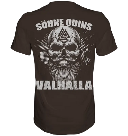 Söhne Odins - Premium Shirt (Beidseitiger Druck) - Donnerwolf