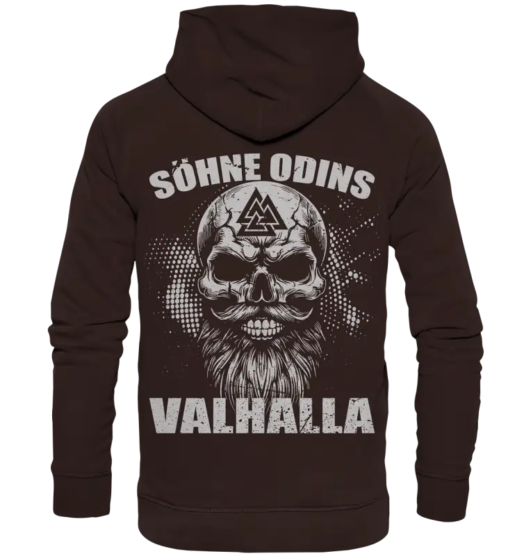 Söhne Odins - Unisex Hoodie (Beidseitiger Druck) - Donnerwolf