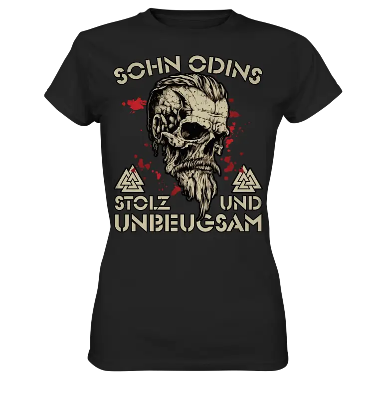 Sohn Odins - Damen Premium Shirt - Donnerwolf