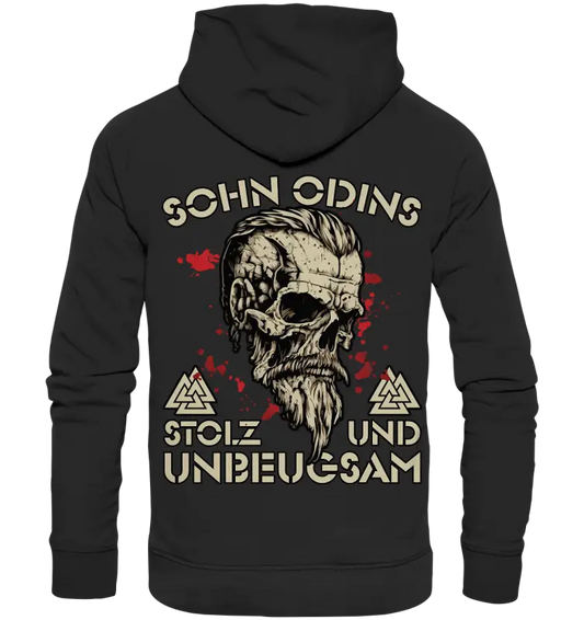 Sohn Odins - Organic Hoodie - Donnerwolf