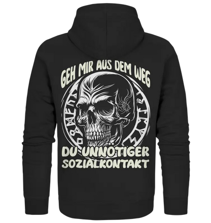 Sozialkontakt - Organic Zipper - Donnerwolf