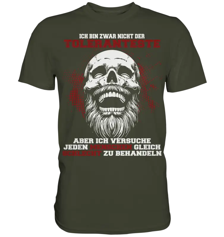 Toleranteste  - Premium Shirt - Donnerwolf