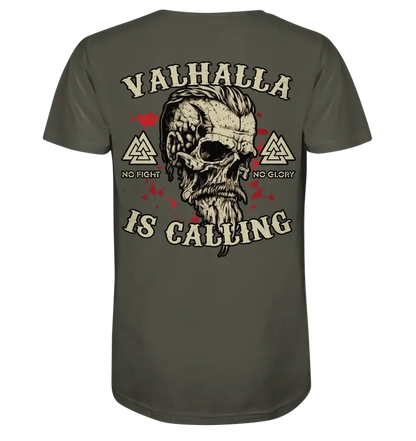Valhalla is Calling - Herren Organic Shirt - Donnerwolf