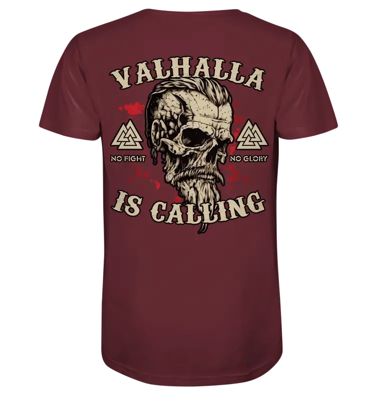 Valhalla is Calling - Herren Organic Shirt - Donnerwolf
