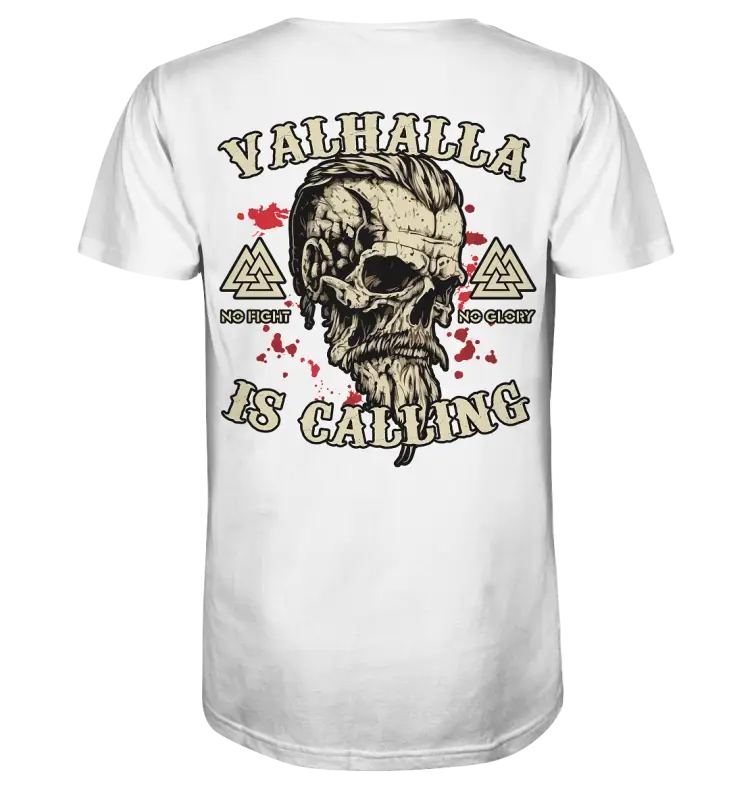 Valhalla is Calling - Herren Organic Shirt - Donnerwolf