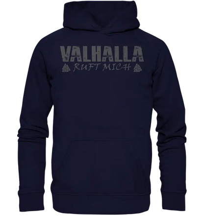Valhalla ruft mich! - Unisex Hoodie (Beidseitiger Druck) - Oxford Navy / XS - Hoodies