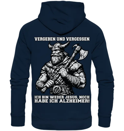 Vergeben und Vergessen - Organic Basic Hoodie - Donnerwolf