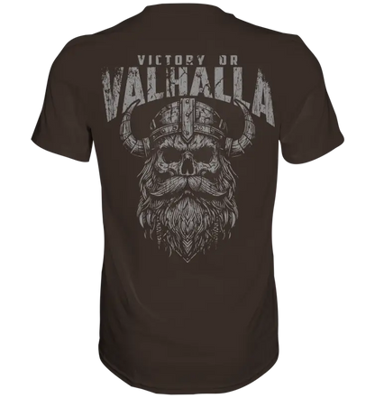 Victory of Valhalla - Premium Shirt (Beidseitiger Druck) - Donnerwolf