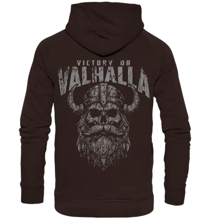 Victory of Valhalla - Unisex Hoodie (Beidseitiger Druck) - Donnerwolf