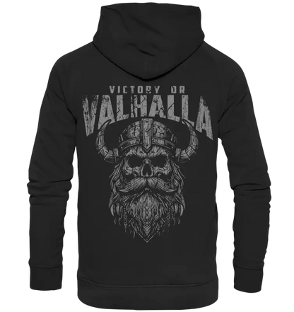 Victory of Valhalla - Unisex Hoodie (Beidseitiger Druck) - Donnerwolf