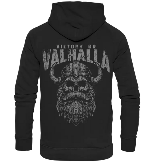 Victory of Valhalla - Unisex Hoodie (Beidseitiger Druck) - Donnerwolf