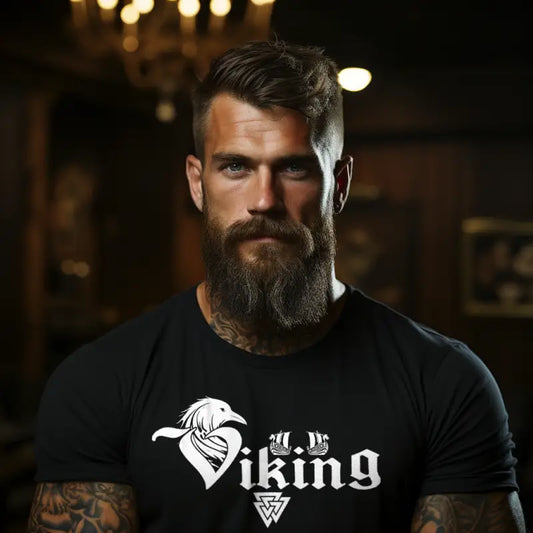 Viking  - Herren Shirt - Donnerwolf