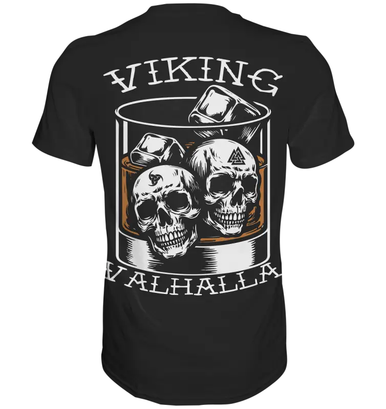 Viking Valhalla  - Premium Shirt (Beidseitiger Druck) - Donnerwolf