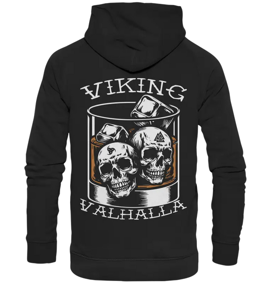 Viking Valhalla  - Unisex Hoodie (Beidseitiger Druck) - Donnerwolf