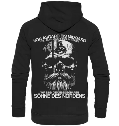 Von Asgard bis Midgard - Basic Unisex Hoodie - Donnerwolf