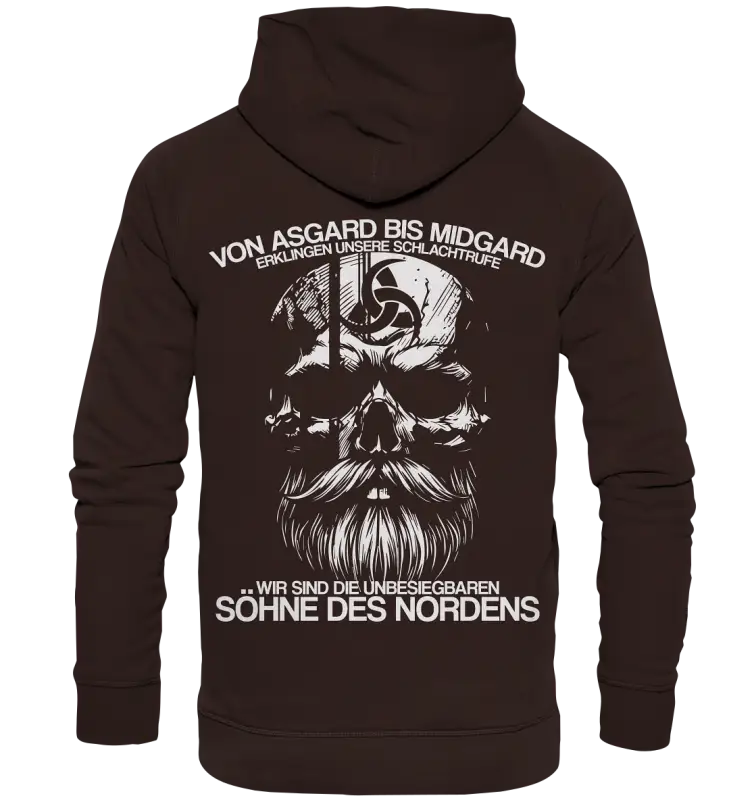 Von Asgard bis Midgard - Basic Unisex Hoodie - Donnerwolf