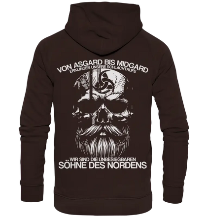 Von Asgard bis Midgard - Basic Unisex Hoodie - Donnerwolf