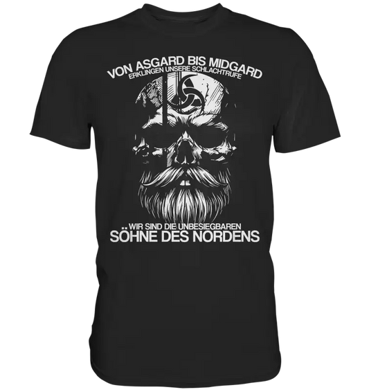 Von Asgard bis Midgard - Herren Premium Shirt - Donnerwolf