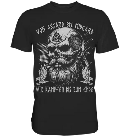Von Asgard bis Midgard - Herren Premium Shirt - Donnerwolf
