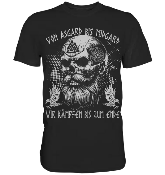 Von Asgard bis Midgard - Herren Premium Shirt - Donnerwolf