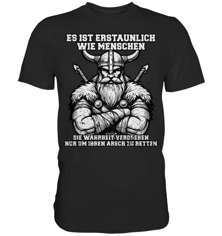 Wahrheit verdrehen  - Herren Premium Shirt - Donnerwolf