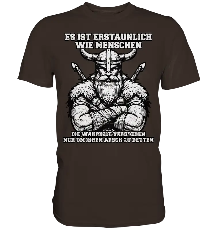 Wahrheit verdrehen  - Herren Premium Shirt - Donnerwolf