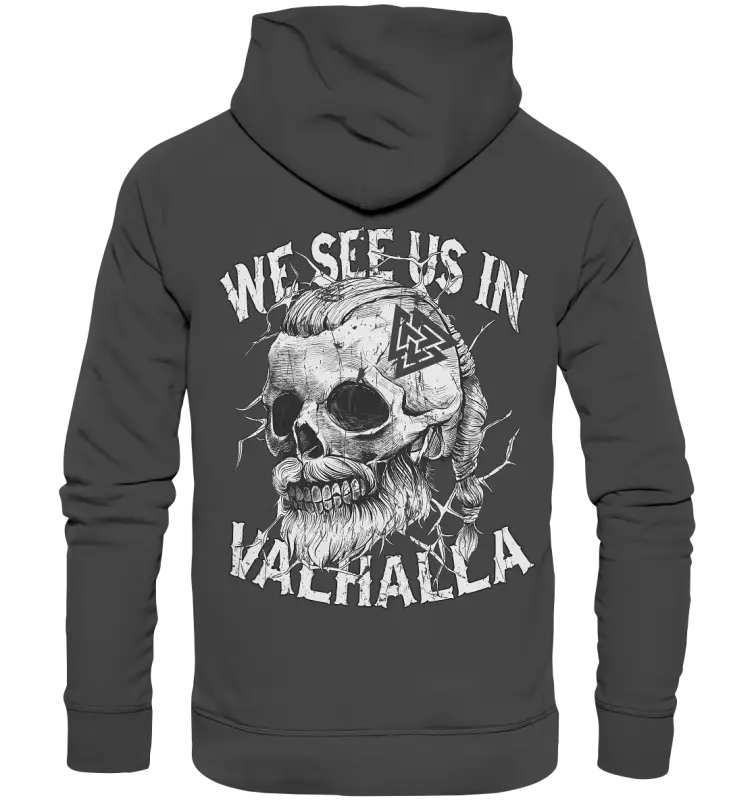 We see us in Valhalla - Organic Basic Hoodie - Donnerwolf