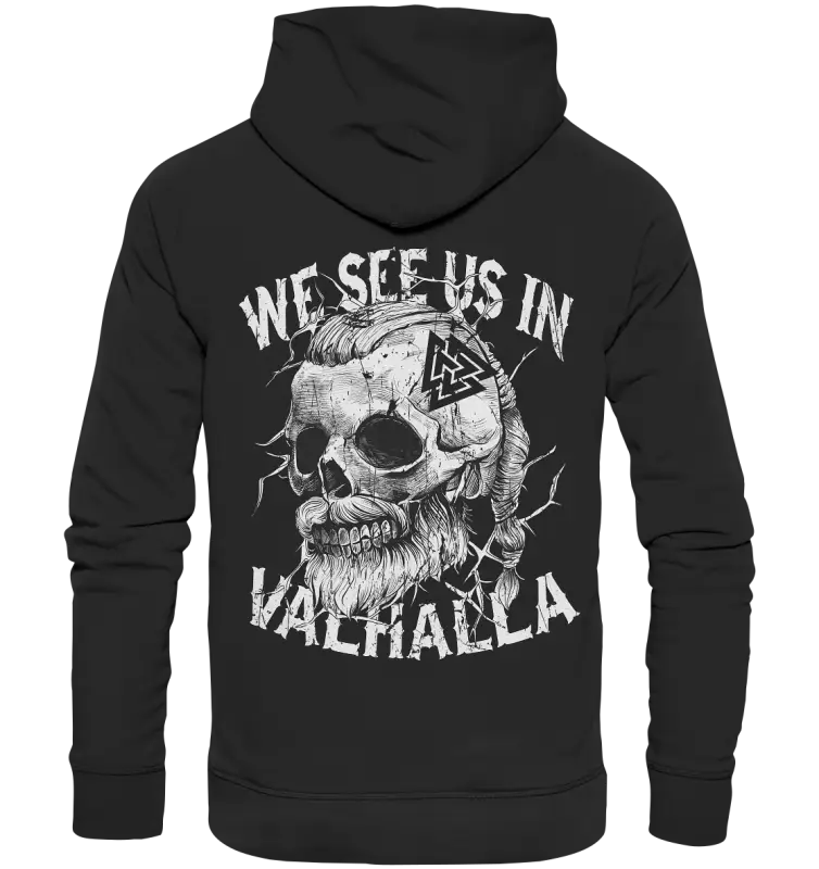 We see us in Valhalla - Organic Basic Hoodie - Donnerwolf