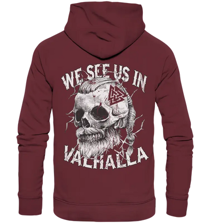 We see us in Valhalla - Organic Basic Hoodie - Donnerwolf