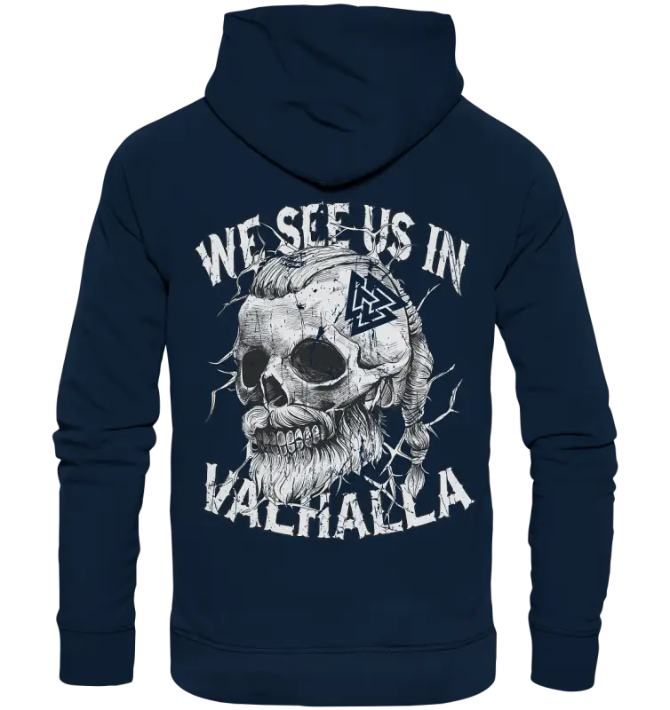 We see us in Valhalla - Organic Basic Hoodie - Donnerwolf