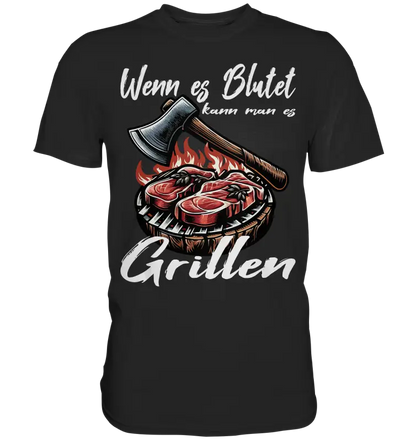 Wenn es Blutet  - Herren Premium Shirt - Donnerwolf