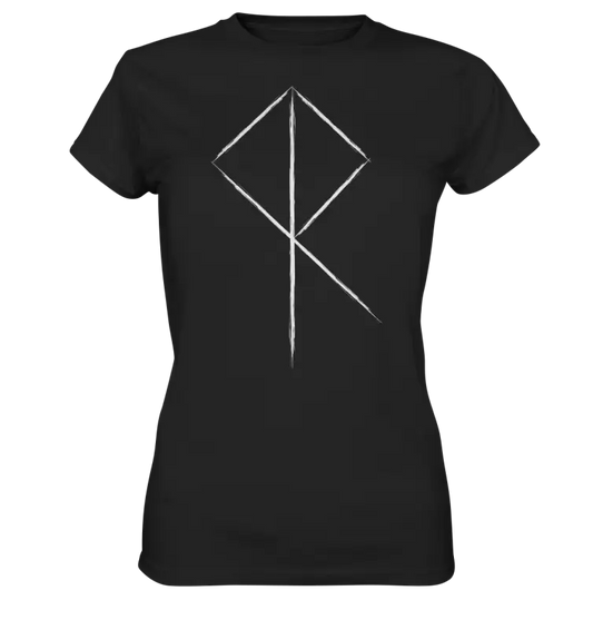 Wikinger Rune - Damen Shirt - Black / XS - Lady-Shirts