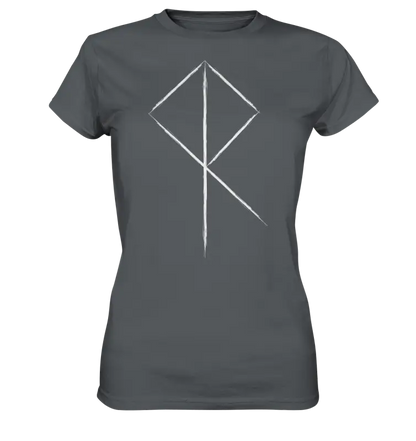 Wikinger Rune - Damen Shirt - Dark Grey / XS - Lady-Shirts