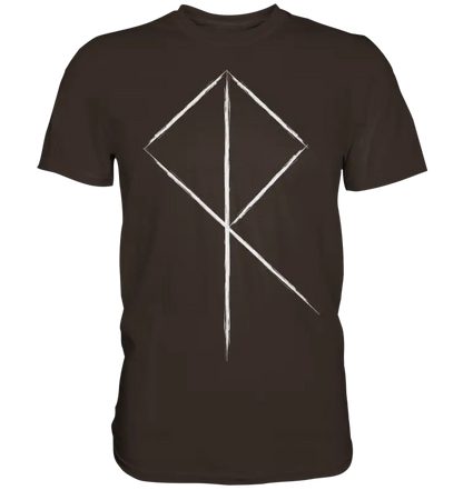 Wikinger Rune - Herren Shirt - Brown / XS - Unisex-Shirts